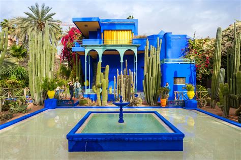 visite maison yves saint laurent marrakech